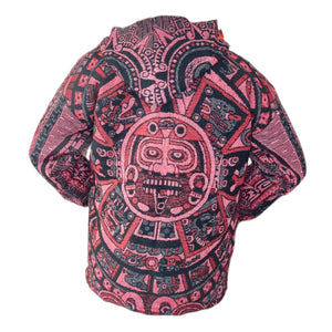 Aztec calendar zip up hoodie (limited)