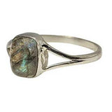 Labradorite Sterling Silver Ring: 7