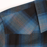 Men's Western Long Sleeve Flannel Shirts With Snap Buttons: 301 / XL