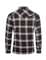 Men's Western Long Sleeve Flannel Shirts With Snap Buttons: 301 / XL
