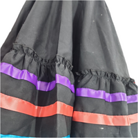 Falda Folklórica Sencilla para Bailar - Tradición y Elegancia Mexicana.
