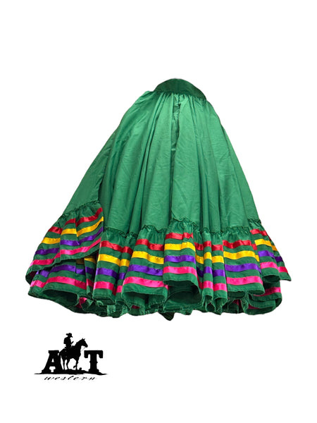 Falda niña doble profesional