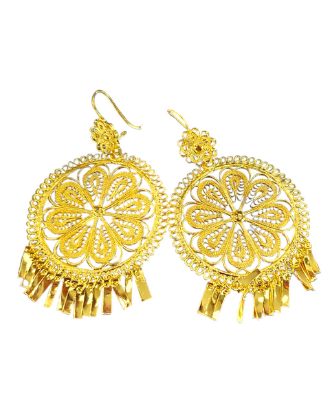 Aretes filigrana
