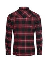 Men's Western Long Sleeve Flannel Shirts With Snap Buttons: 301 / XL