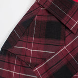 Men's Western Long Sleeve Flannel Shirts With Snap Buttons: 301 / XL