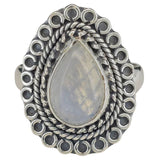 Moonstone Sterling Silver Ring : 7