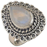Moonstone Sterling Silver Ring : 7