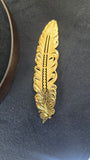 Pluma Alpaca para sombrero