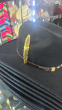 Pluma Alpaca para sombrero