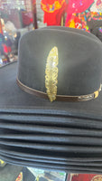 Pluma Alpaca para sombrero
