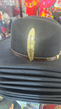 Pluma Alpaca para sombrero