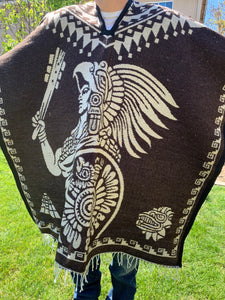 Mexica eagle warrior poncho