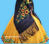 Falda Folclórica adulto práctica